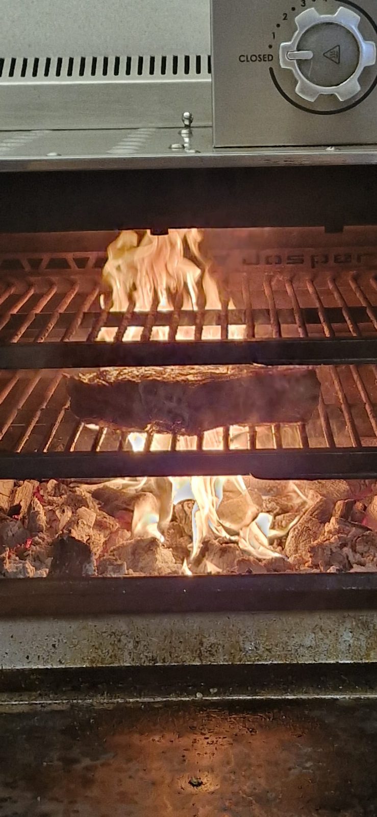 The Josper fire