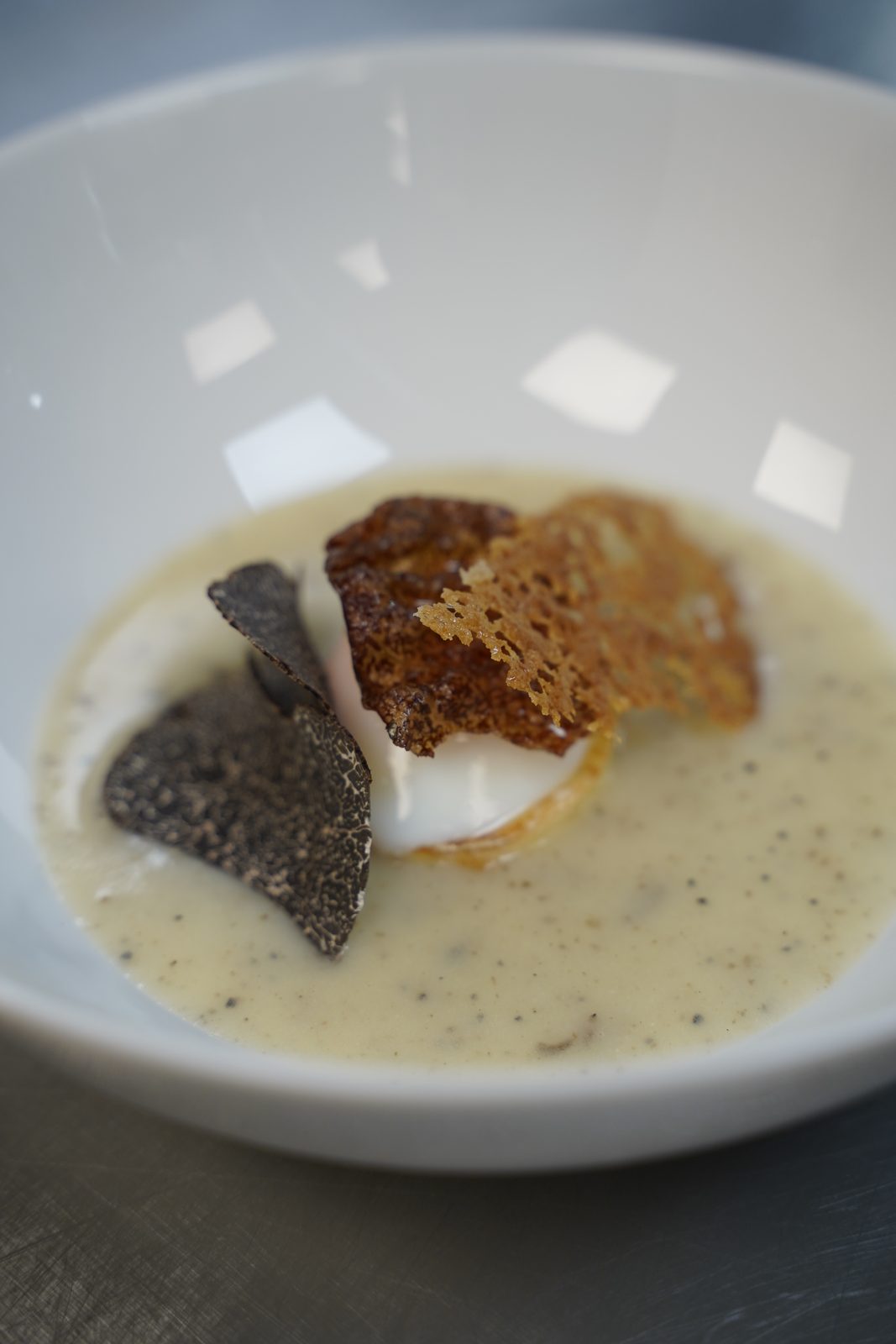 La truffe noire, à l'assiette — Chez Bastianin