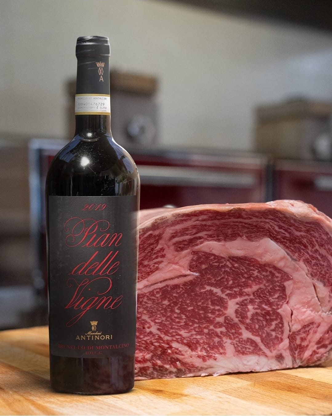 Brunello di Montalcino & entrecôte — Chez Bastianin